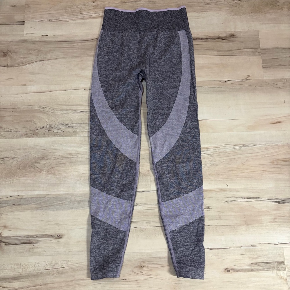 Victoria's Secret Purple and Gray Leggings